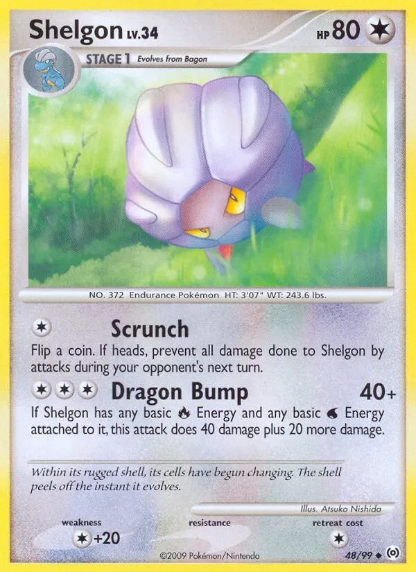 Shelgon #48, Arceus