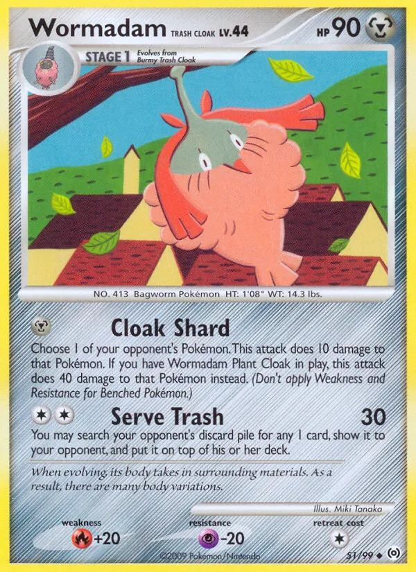 Wormadam Trash Cloak #51, Arceus