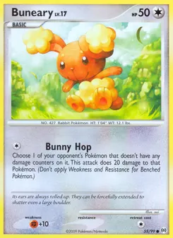Buneary #55, Reverse Foil