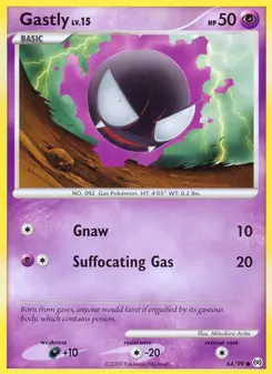 Gastly #64, Reverse Foil