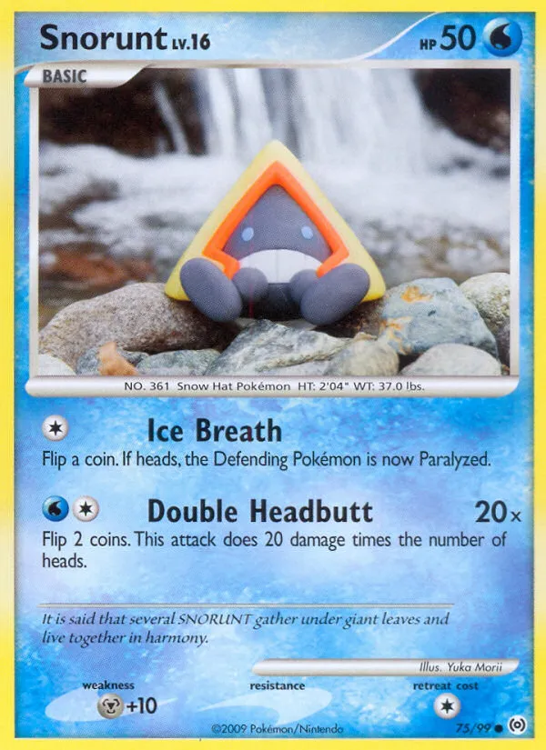 Snorunt #75, Arceus