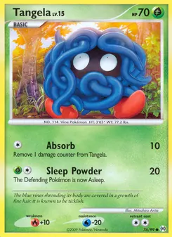 Tangela #76, Reverse Foil