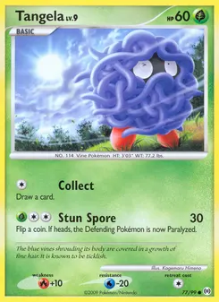 Tangela #77, Reverse Foil