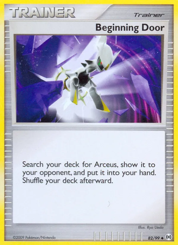 Beginning Door #82, Arceus