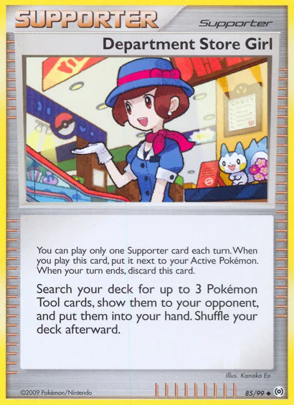 Department Store Girl #85, Arceus Reverse Foil
