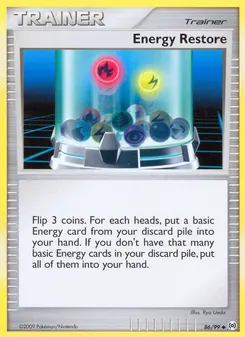 Energy Restore #86, Reverse Foil