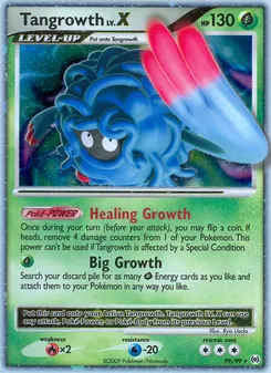Tangrowth LV.X #99, Standard