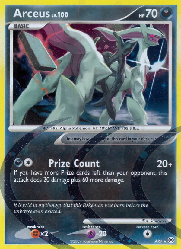 Arceus #AR1, Arceus