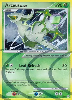 Arceus #AR2, Standard