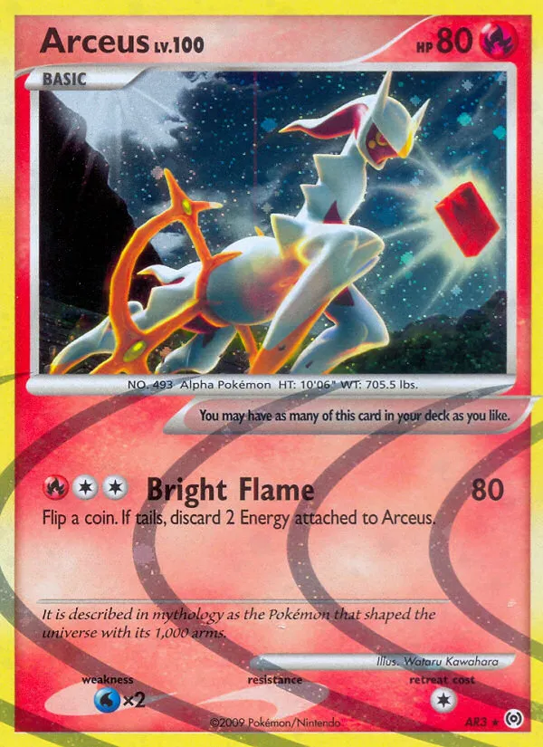 Arceus #AR3, Arceus