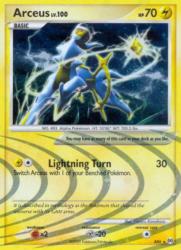 Arceus #AR6, Arceus