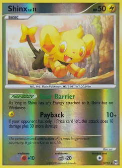 Shinx #SH12, Reverse Foil