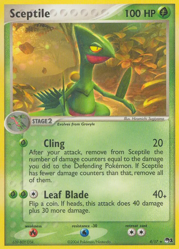 Sceptile #4, POP Series 1 Holo