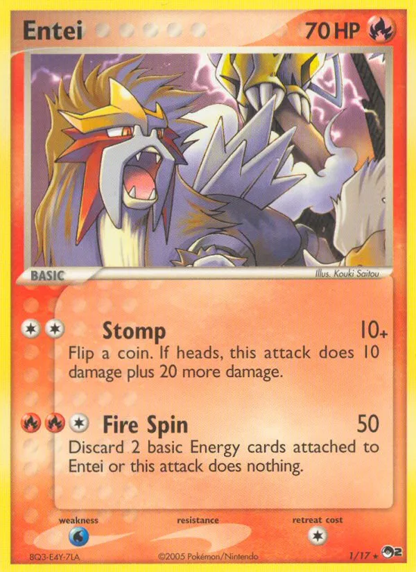 Entei #1, POP Series 2