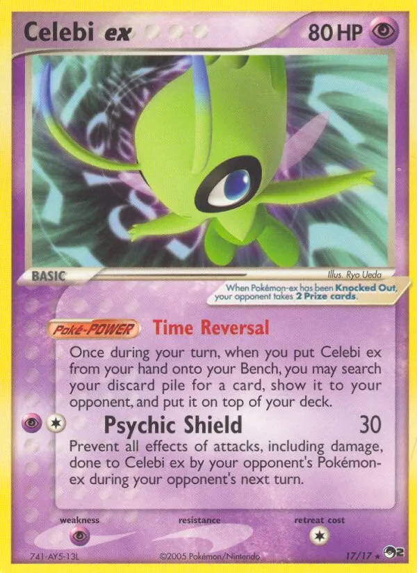 Celebi ex #17, POP Series 2