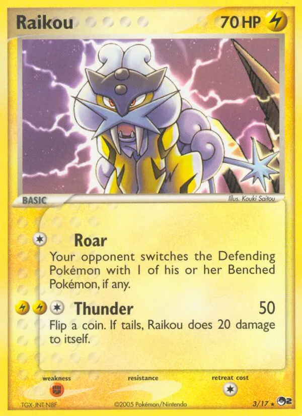 Raikou #3, POP Series 2 Holo