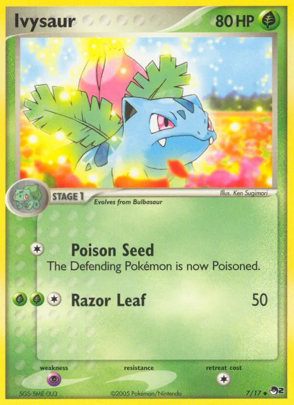Ivysaur #7, POP Series 2