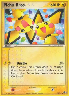 Pichu Bros. #16, POP Series 3