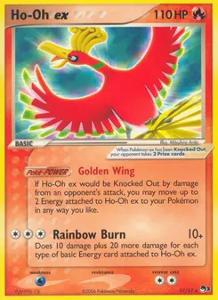 Ho-Oh ex #17, Holo