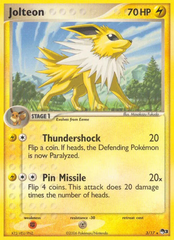 Jolteon #3, POP Series 3