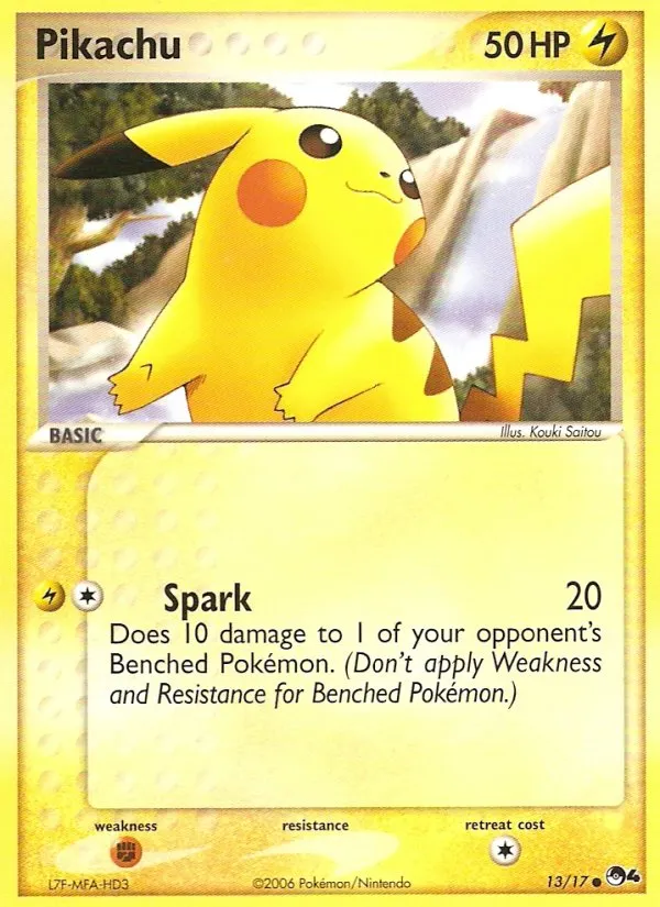 Pikachu #13, POP Series 4 Holo