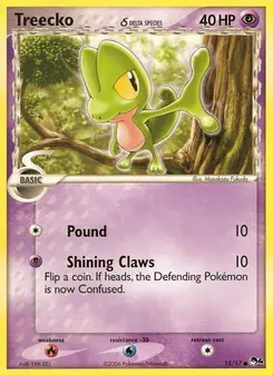 Treecko δ #15, Standard