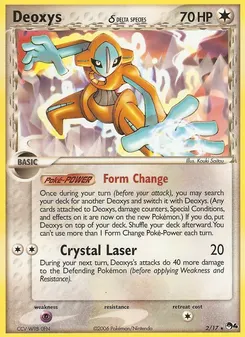 Deoxys δ #2, Holo