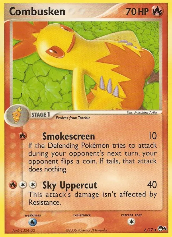 Combusken #6, POP Series 4 Holo