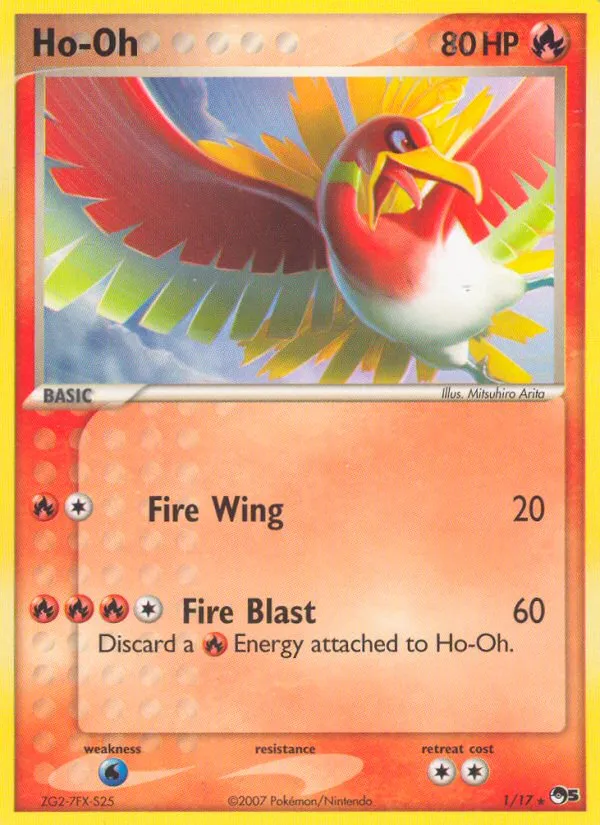 Ho-Oh #1, POP Series 5 Holo