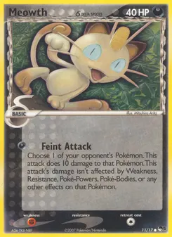 Meowth δ #11, Standard
