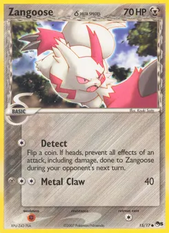 Zangoose δ #15, Standard