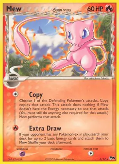 Mew δ #3, Holo