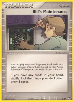 Bill's Maintenance #6, Standard