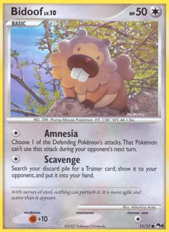 Bidoof #11, Standard