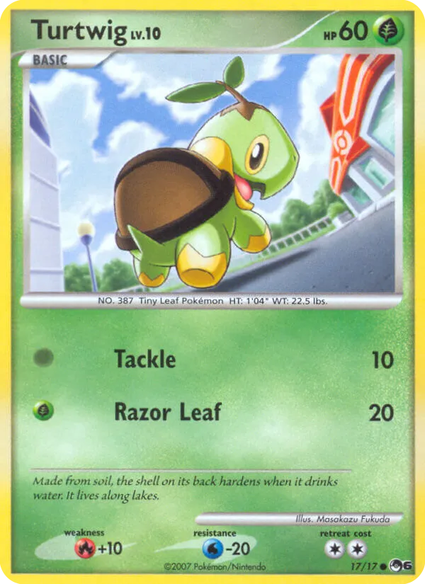 Turtwig #17, POP Series 6