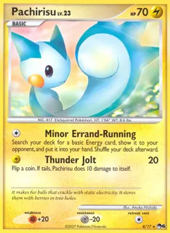 Pachirisu #4, Standard