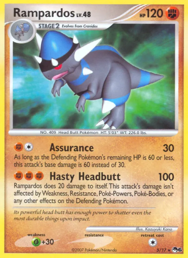 Rampardos #5, POP Series 6