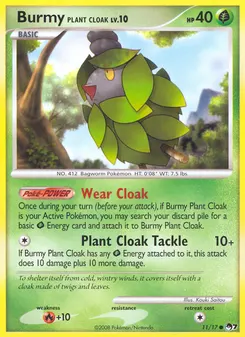 Burmy Plant Cloak #11, POP Series 7