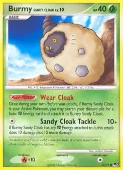 Burmy Sandy Cloak #12, POP Series 7
