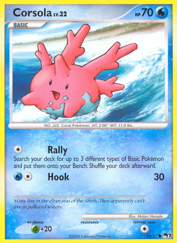 Corsola #13, POP Series 7