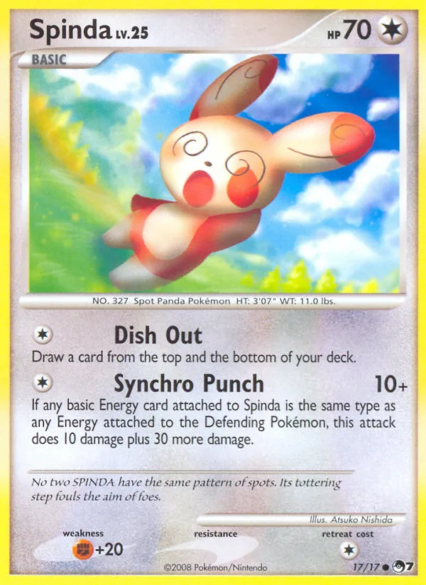 Spinda #17, POP Series 7