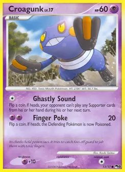 Croagunk #13, Reverse Foil Cracked Ice