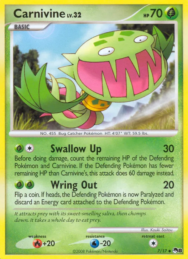 Carnivine #7, POP Series 8 Reverse Foil Cracked Ice