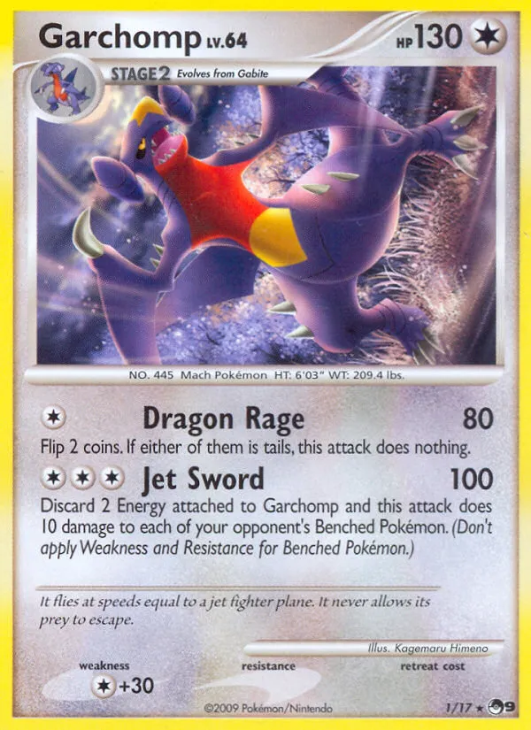 Garchomp #1, POP Series 9