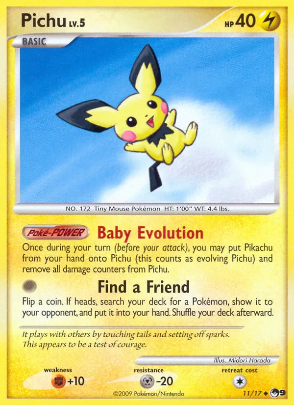Pichu #11, POP Series 9