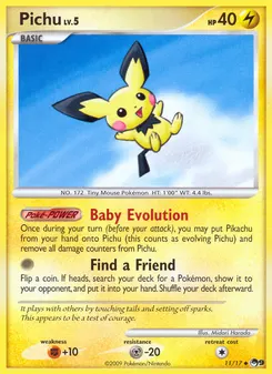 Pichu #11, Standard