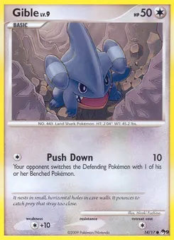 Gible #14, Standard