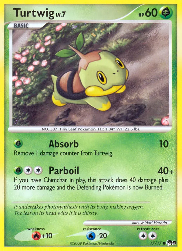 Turtwig #17, POP Series 9