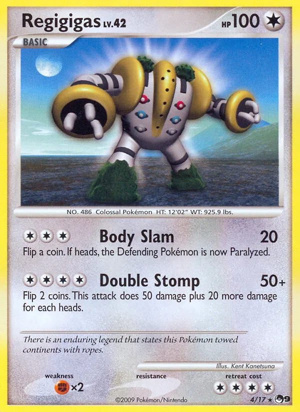 Regigigas #4, POP Series 9