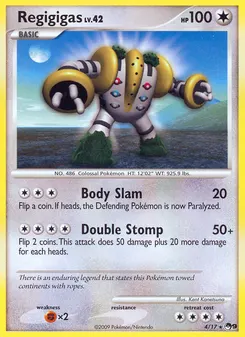 Regigigas #4, Holo